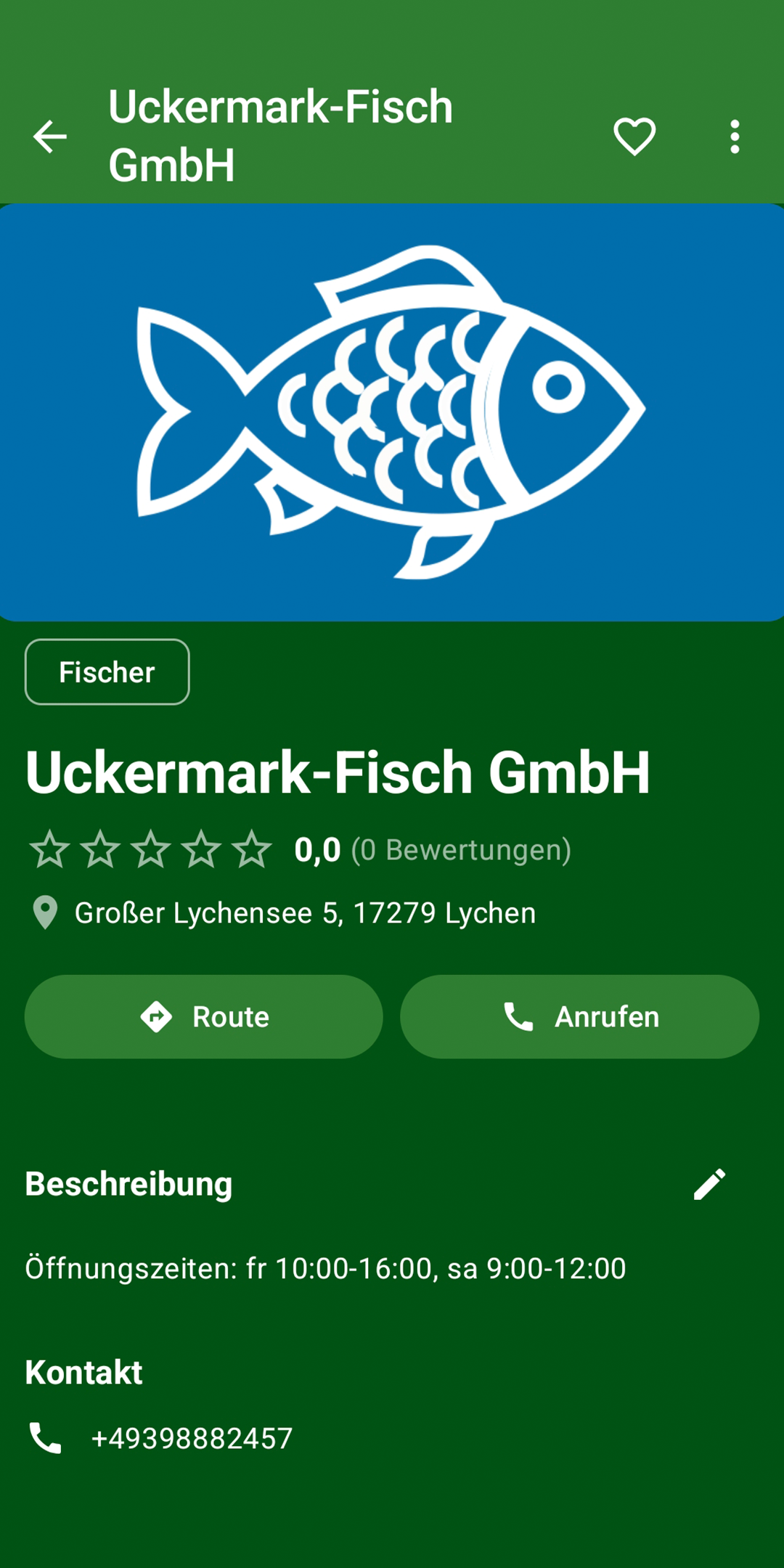 FreshFourMe Listen-Ansicht